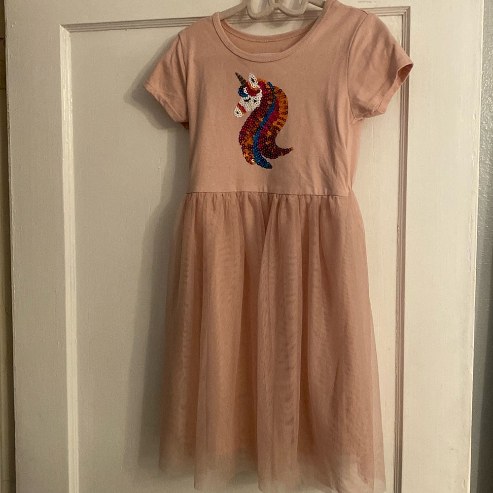 Beautiful unicorn dress size 6x